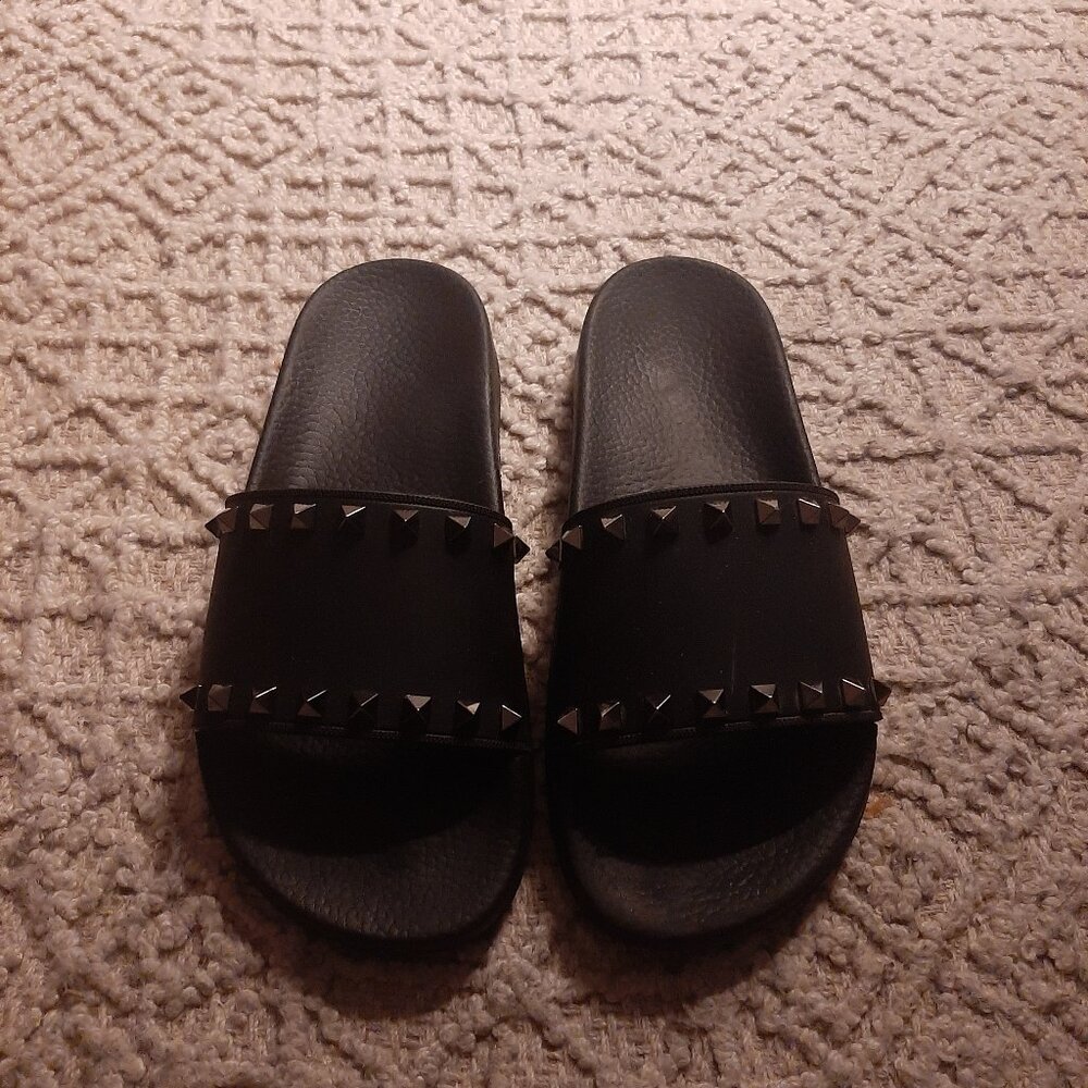 Valentino PVC slides size 39